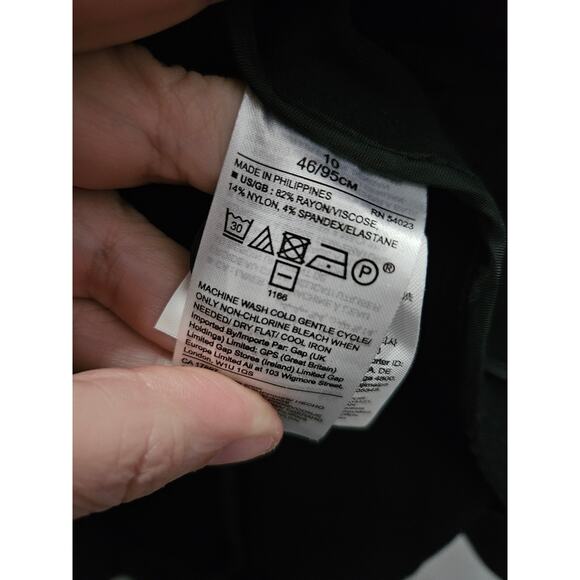 Banana Republic International Exclusive Women's Black Blazer Jacket Size 10 - Picture 7 of 12